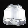 LED Light Chandelier White Ceiling Pendant Light Living Room Lighting Decor UK
