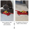 Heavy Duty 2 Ton Trolley Jack Hydraulic Lift Low Car Van Garage Workshop 2 Tonne