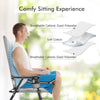 Padded Folding Chair Portable Camping Chair Outdoor Dining Chair Garden Patio