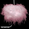 Modern Fluffy Feather Ceiling Pendant Light Lamp Shade Lightshade