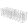 Gabion Planter Galvanised Steel Stone Basket Raised Bed Garden Wire Cage Fench