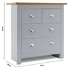 Bedroom Furniture Set Chest of Drawers Storage Wardrobe Bedside Cabinet Table