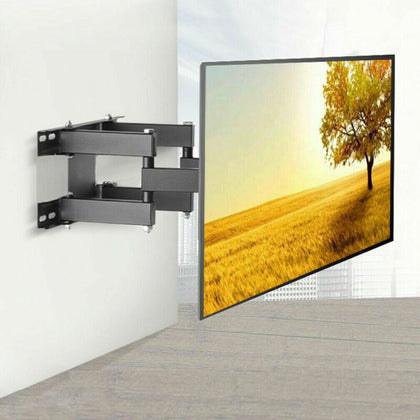 Superior TV Wall Mount Bracket Long Reach Swivel 26-55'' VESA 400X400 Samsung LG