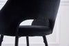 1/2X Velvet Bar Stools Breakfast Chairs Bar Chairs High Counter Kitchen Stools