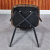 Set of 4 Velvet Dining Chairs Padded Backrest Home Living Room Kitchen Office BN