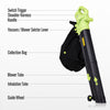 3-in-1 Garden Gear Electric Leaf Blower Vacuum Shredder Mulcher 45L 3000W 10M