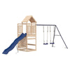 Outdoor Playset Solid Wood Pine F9K7