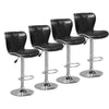 1/2/4/6x Bar Stools Gas Lift Swivel Faux Leather Kitchen Breakfast Counter Salon