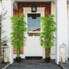 Outdoor Artificial Bamboo Topiary Green Tree Tall Plant in Pot Home Office Decor
