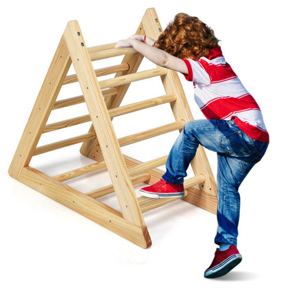 Kids Climbing Triangle Ladder Toddler Indoor Gym Activity Centre Step Training