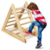 Kids Climbing Triangle Ladder Toddler Indoor Gym Activity Centre Step Training