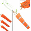 Airport Windsock Rip-stop Outdoor Wind Measurement Sock Bag with Reflective Belt