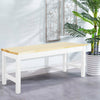 Pine Wood Dining Kitchen Long Bench Hallway Garden Patio Seat Chair 2/3 Seaters