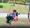 LEVEL Double Adults Kids Garden Hanging Swing Seat Hanging Duty Plastic