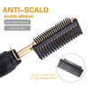 Electric Beard Hair Straightener Brush Comb Hair Flat Curling Iron Heated Hot UK