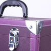 Purple Drawers Makeup Trolley Suitcase Cosmetic Vanity Nail Storage Organizer