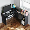 Corner Computer Desk L-shaped Home Office Table Workstation Study Furniture