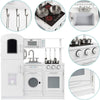 WOLTU Childern's Pretend Play Kitchen Toy Set for Kids with Oven Stove White