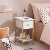 Side Table End Table Bedside Table Coffee Table 18.9"L x 11.8"W x 23.6"H