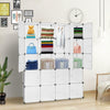 16/20 Cube Shelving Storage Organiser Closet Wardrobes Clothes Shoes Toys Books