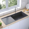 Handmade Kitchen Sink Plumbing Utility Waste Basin Stainless Steel