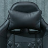 Black Racing Chair Gaming Chair Office Chair Headrest Lumbar Pillow Adjustable