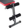 Adjustable Foldable Weights Bench Press Dumbbells Dip Station Lifting Gym Sit Up