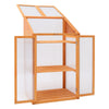 Transparent Wooden Greenhouse Cold Frame Garden Flower Planting Box Growhouse