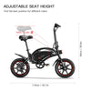 DYU Folding Electric Bike 14inch Commuter 250W E-Citybike Bicycle 25km/h s F4W7