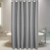 1.8*2M Bathroom Extra Long Fabric Shower Curtain Waterproof with Hooks UK
