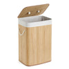 Bamboo Laundry Basket Hamper Dirty Clothes Storage Organizer Bin 100 L