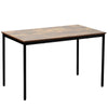 Dining Table and 2 / 4 Chairs Bench Set 4 / 6 Seater Home Kitchen Room Furniture
