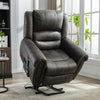 Electric Power Lift Pu Leather Auto Massage Recliner Armchair Sofa Lounge Chair