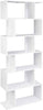Bookcase 6 Storage Cubes Unit Tall Freestanding Bookshelf for Living Room