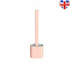 Silicone Toilet Brush with Toilet Brush Holder Creative Cleaning Brush Set