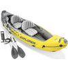 Intex Explorer K2 2 Person Inflatable Kayak Canoe Paddle Boat with Pump and Oars
