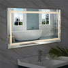 41"x20" XX-Large Bathroom Mirror Dimmable LED Lighted Vanity Mirror Salon Smart