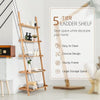 5 Tiers Ladder Shelf Wall Display Rack Plant Stand Home Storage Shelving Unit
