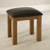 Rustic Oak Double Pedestal Dressing Table Mirror and Stool Set- RS20-RS29-RS34