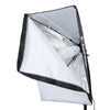 135W Continuous Lighting 20*28" Large Softbox Photography Studio Light Stand Kit