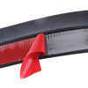 100" Rubber Splitter Lip Skirt Protector Car Front Bumper Strip Spoiler Side UK