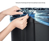 Brushed SS 50 LITRE 13.2 Gallon Soft-Close Bin with Foot Pedal RRP £79.99