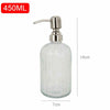 450ml Lotion Liquid Soap Dispenser Bathroom Kitchen Sink Accessory Glass Vintage