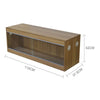 Large Reptie Snake Lizard Housing Vivarium Repti-Home Habitat Wooden House Nest