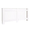 Radiator Cover Cabinet White Traditional Modern MDF Slat Wood Grill Furniture