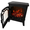 1850W Log Burning Flame Effect Stove Electric Fireplace Fire Heater Freestanding