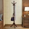 Premium Beech Wood Coat Rack Stand Tree Adjustable Coat Stand For Adults & Kids