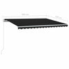 Manual Retractable Awning 450x350 Anthracite K4P7