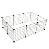 10 Panel Foldable Pet Play Pen Puppy Dog Animal Cage Run Fence Exercise Playpen