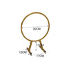 Round Wedding Celebration Backdrop Decor Stand Rack Balloon Flower Sash Rack